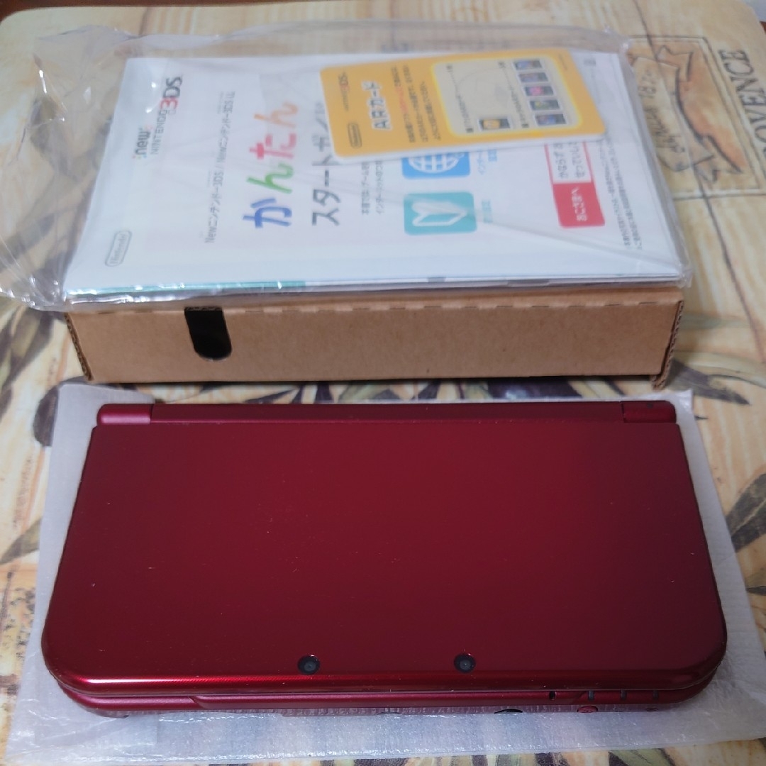 ニンテンドー3DS - 「Newニンテンドー3DS LL メタリックレッド」美品