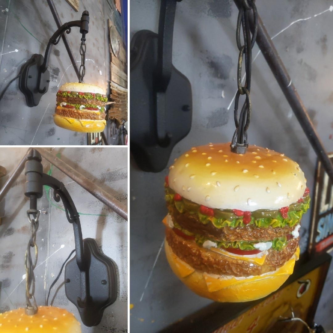 アメリカンダイナー 電飾看板 バーガーズ ウォールランプ ② アメリカンダイナー 電飾看板 バーガーズ ウォールランプ ②