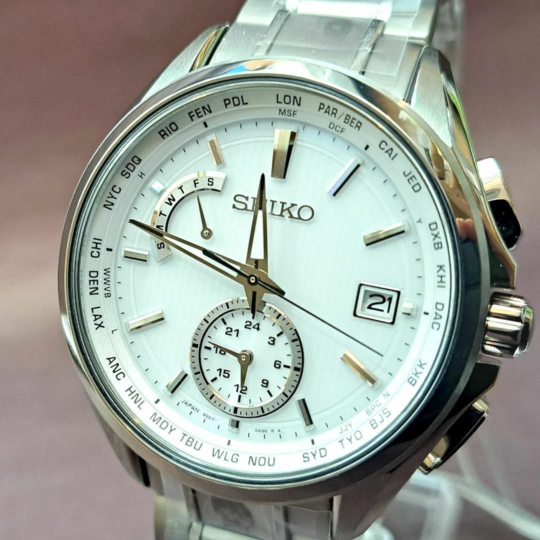 直送商品 ブライツ SEIKO 【新品】セイコー BRIGHTZ ソーラー SAGA283 腕時計(アナログ)