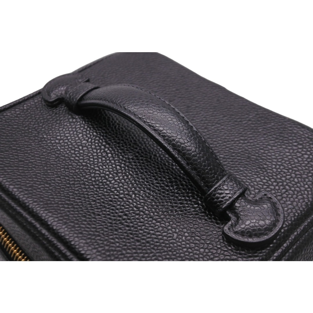 CHANEL - 極美品 CHANEL シャネル 縦型 バニティ バッグ キャビア