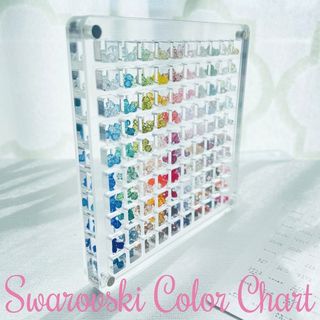 SWAROVSKI - スワロフスキー✧カラーチャート ✨ #5301 #5328 100色set