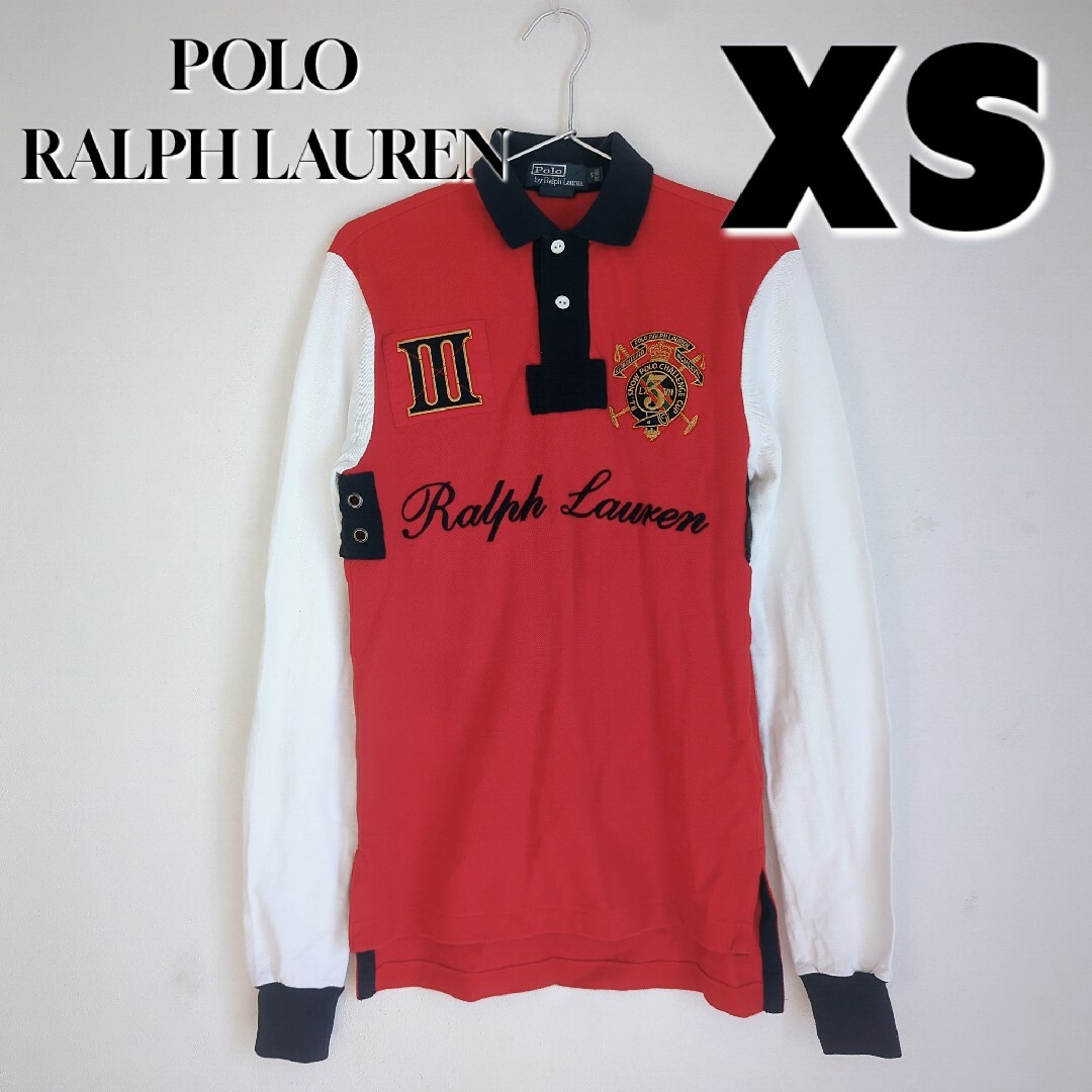 POLO RALPH LAUREN(ポロラルフローレン)のPOLO RALPH LAUREN 長袖ポロシャツ(XS) メンズのトップス(ポロシャツ)の商品写真