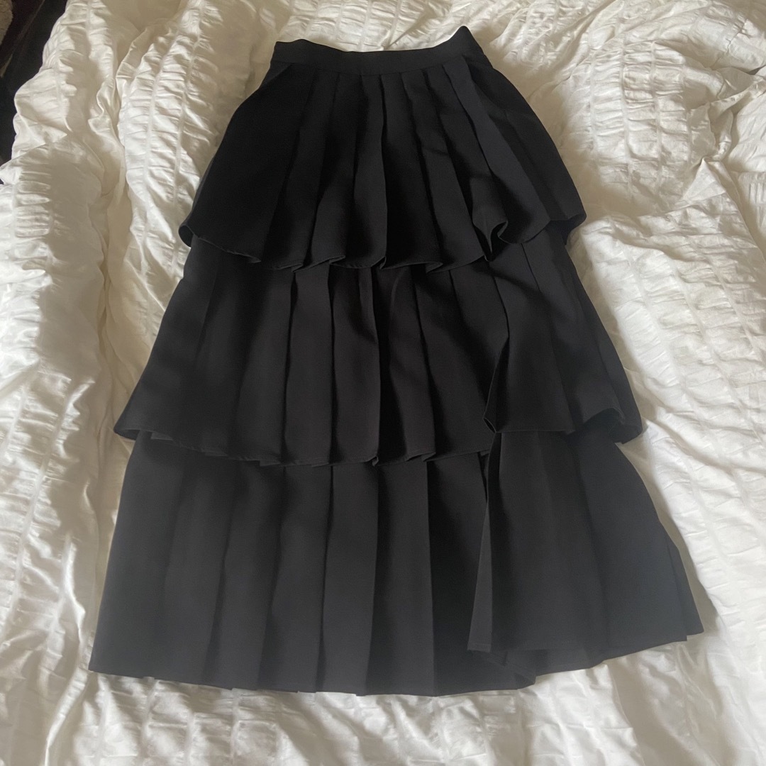 randeboo  pleats three skirt