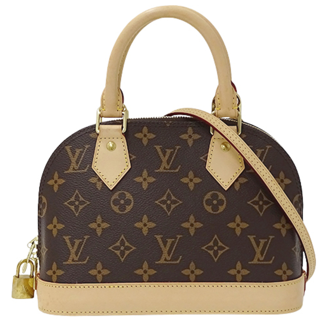 ルイ ヴィトン LOUIS VUITTON バッグ モノグラム レディース ブランド ハンドバッグ ショルダーバッグ 2way アルマ BB M53152 ブラウン コンパクト ミニバッグ おしゃれモノグラム素材