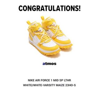 オフホワイト(OFF-WHITE)のOff-White × Nike Air Force 1 Mid SP LTHR(スニーカー)