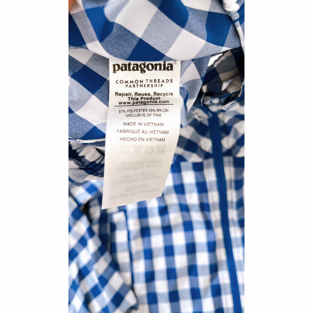 patagonia(パタゴニア)の★美品★ フード取り外し可！パタゴニア ウインドブレーカー キッズ/ベビー/マタニティのキッズ服男の子用(90cm~)(ジャケット/上着)の商品写真