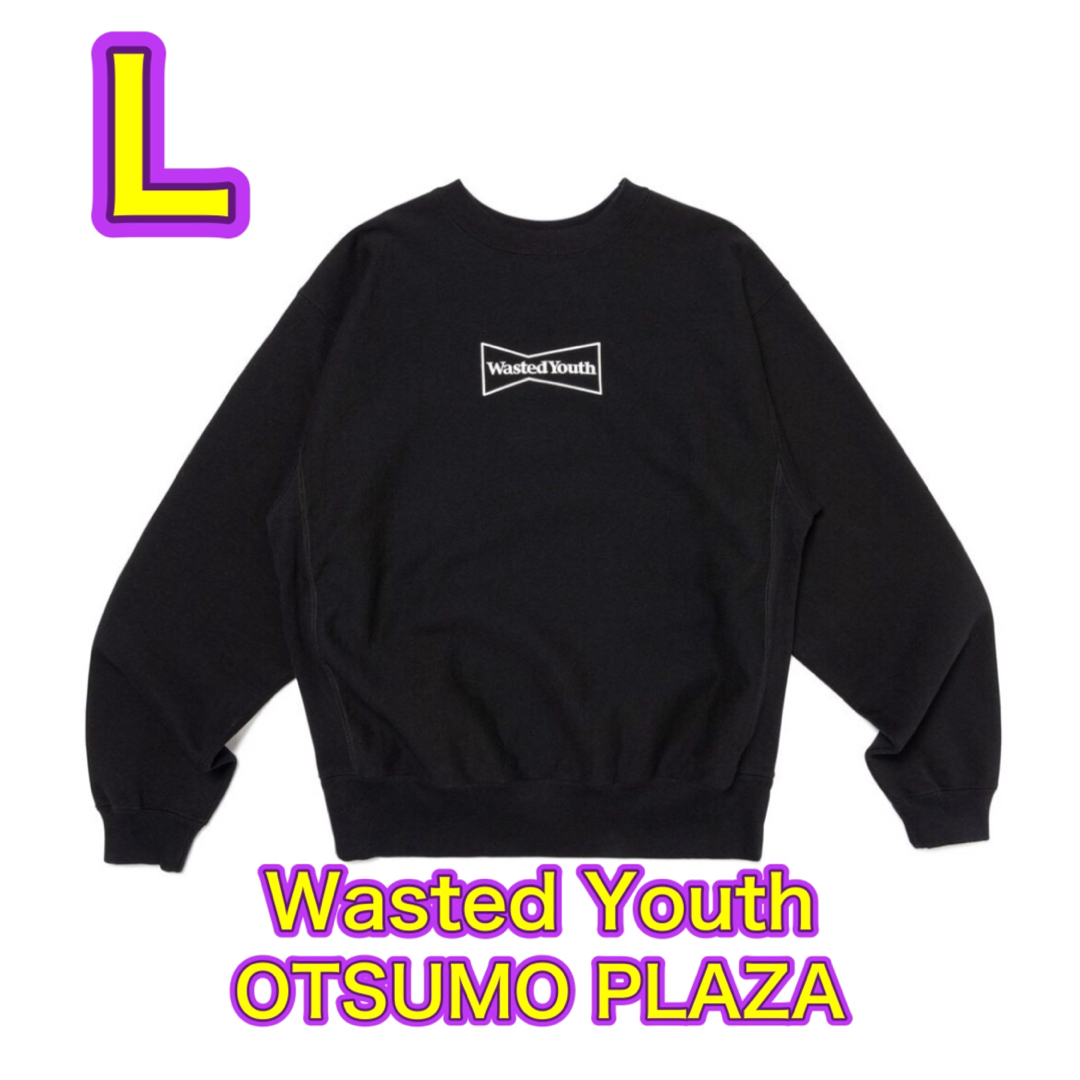 OTSUMO PLAZA wasted youth スウェット ブラック L