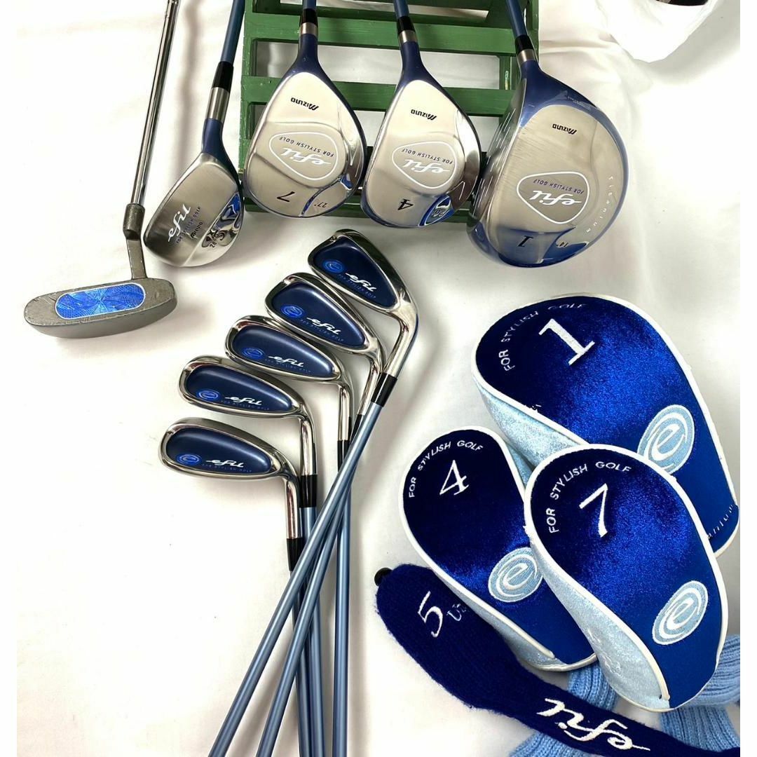 MIZUNO - ミズノ エフィル レディース ゴルフクラブ 10本セット ハーフ