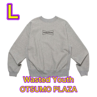 Wasted Youthロゴ　スウェット　グレー