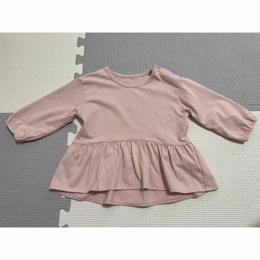 UNIQLO(ユニクロ)のチュニックセット（ベビー） キッズ/ベビー/マタニティのベビー服(~85cm)(ワンピース)の商品写真