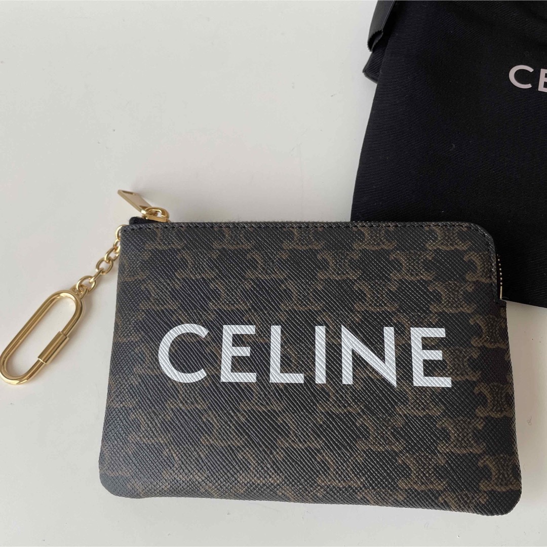 【新品】CELINE✴︎ ✴︎コイン＆カードケース / トリオンフキャンバス