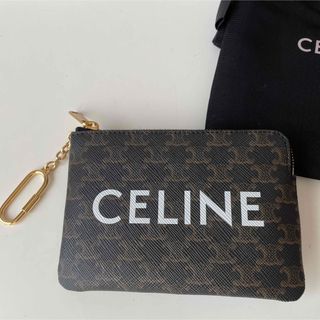 CELINE Triomphe セリーヌトリオンフキャンバス　コイン　キーケース