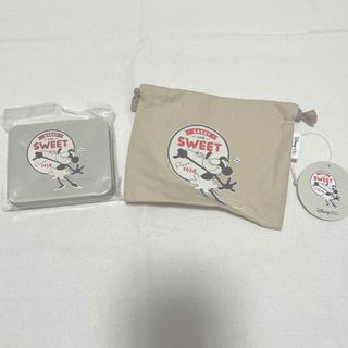 スリーコインズ(3COINS)の☆スリコ☆ディズニーコラボ　巾着&缶入りメモ(キャラクターグッズ)