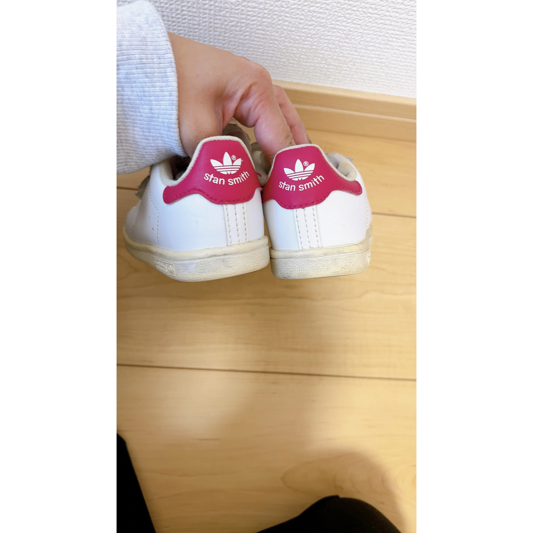 adidas(アディダス)のstan smith 15cm キッズ/ベビー/マタニティのキッズ靴/シューズ(15cm~)(スニーカー)の商品写真