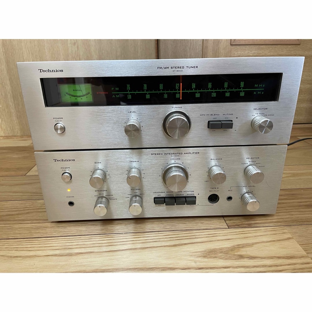 テクニクス Technics st-3000 su-3000 2点セット テクニクス Technics st-3000 su-3000 2点セット