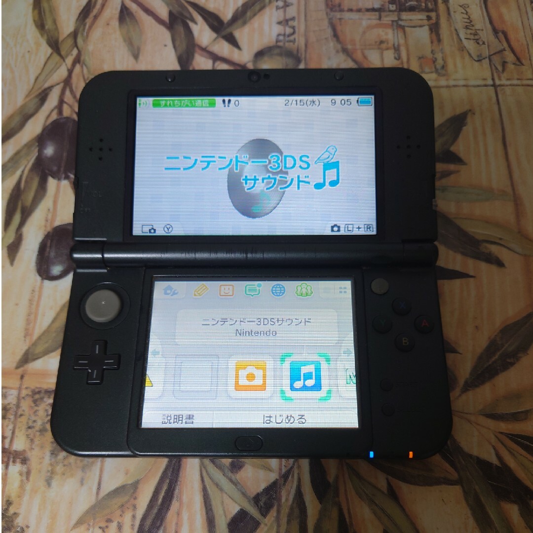 ニンテンドー3DS - Newニンテンドー3DS LL メタリックブラック本体の