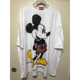 ディズニー(Disney)のディズニーミッキービッグTシャツ(Tシャツ/カットソー(半袖/袖なし))