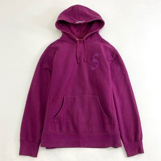 シュプリーム(Supreme)の63k9 Supreme シュプリーム 20AW S Logo Hoodie Sweatshirt Sロゴ スウェットシャツ パーカー L パープル コットン ストリート スケーター(パーカー)