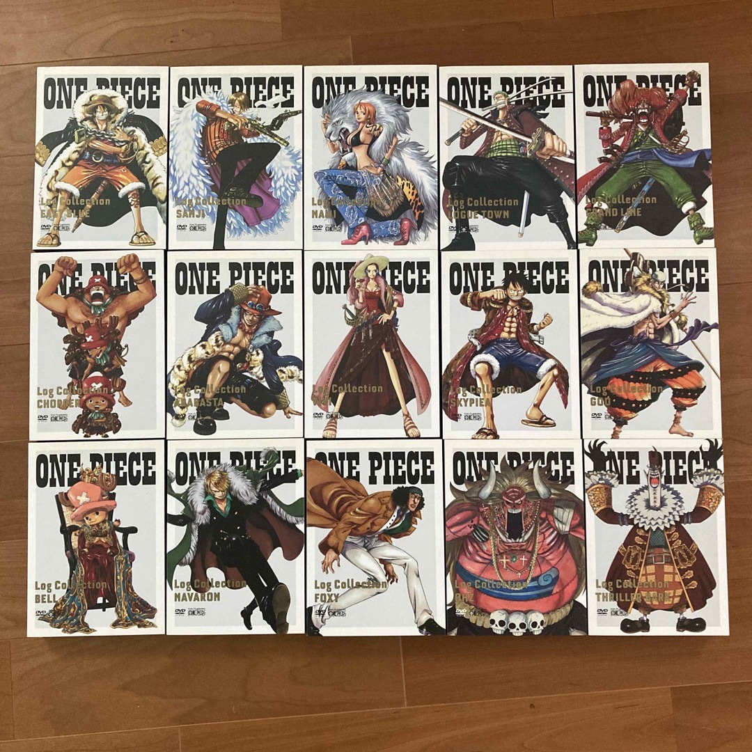 ONEPIECE Log Collection 15組セットアニメ