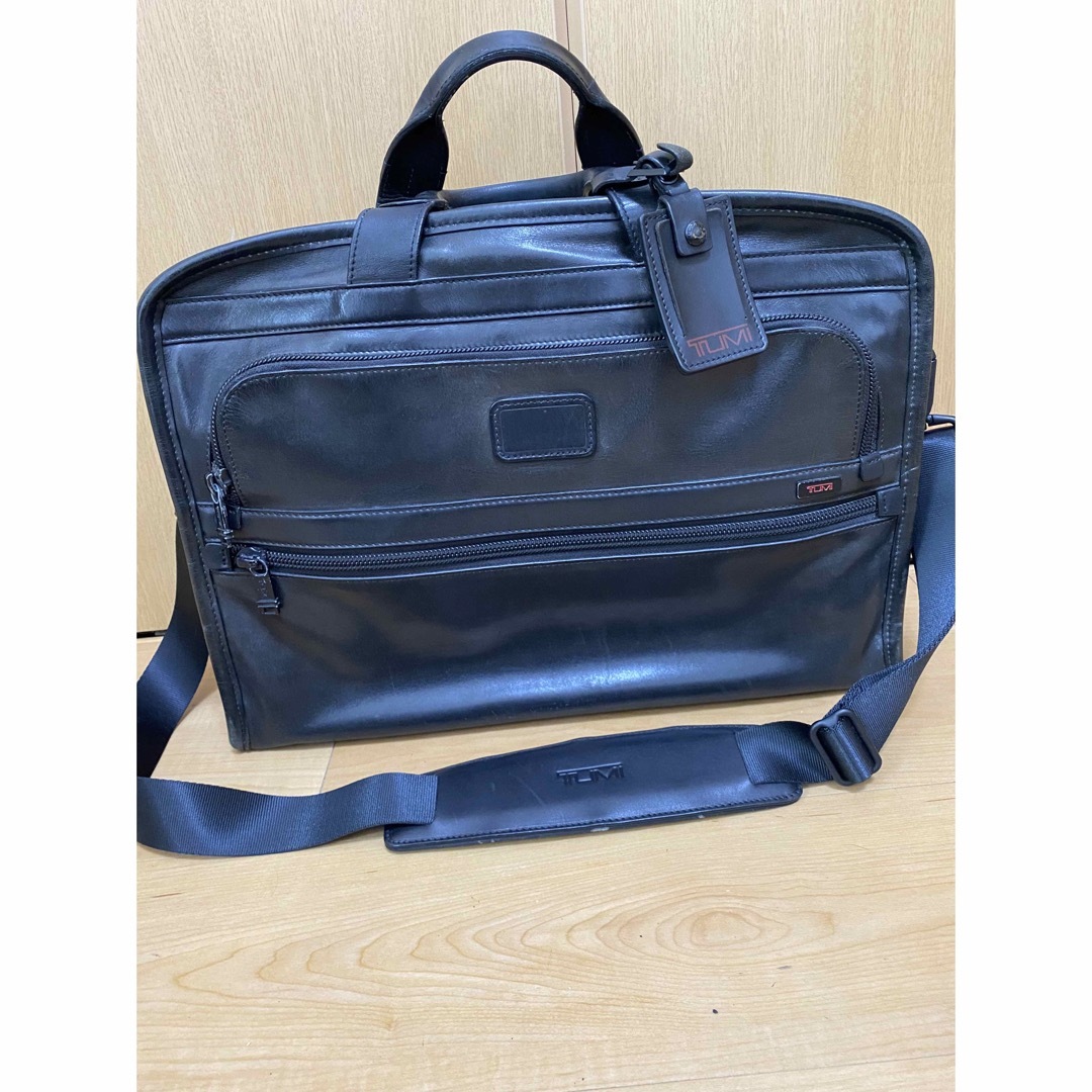 TUMI レザービジネスバッグ　96111DH