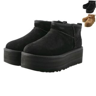 UGG クラッシックウルトラ ミニプラット フォーム 厚底 ブーツ 23cm