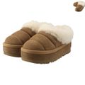 UGG Tazzlita 23cm厚底ムートンスリッポン UGG - アグ UGG スリッポン ファー 厚底 TAZZLITA ムートン