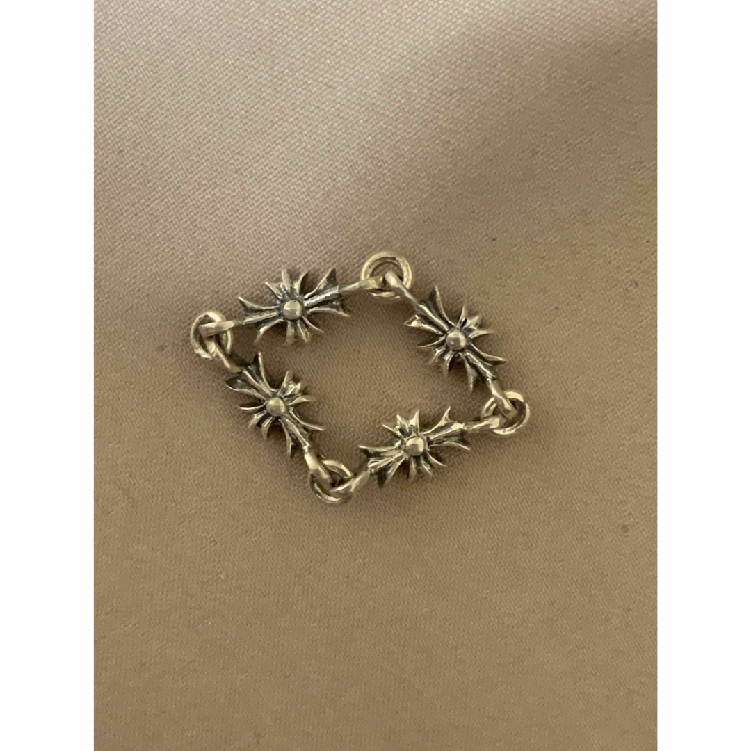 Chrome Hearts(クロムハーツ)のクロムハーツ リング タイニーE CH プラス ルビー 11号 メンズのアクセサリー(リング(指輪))の商品写真