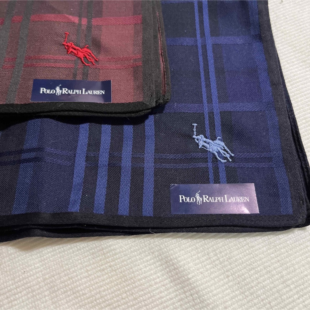 POLO RALPH LAUREN(ポロラルフローレン)のラルフローレン 紳士 ハンカチ 新品 メンズのファッション小物(ハンカチ/ポケットチーフ)の商品写真