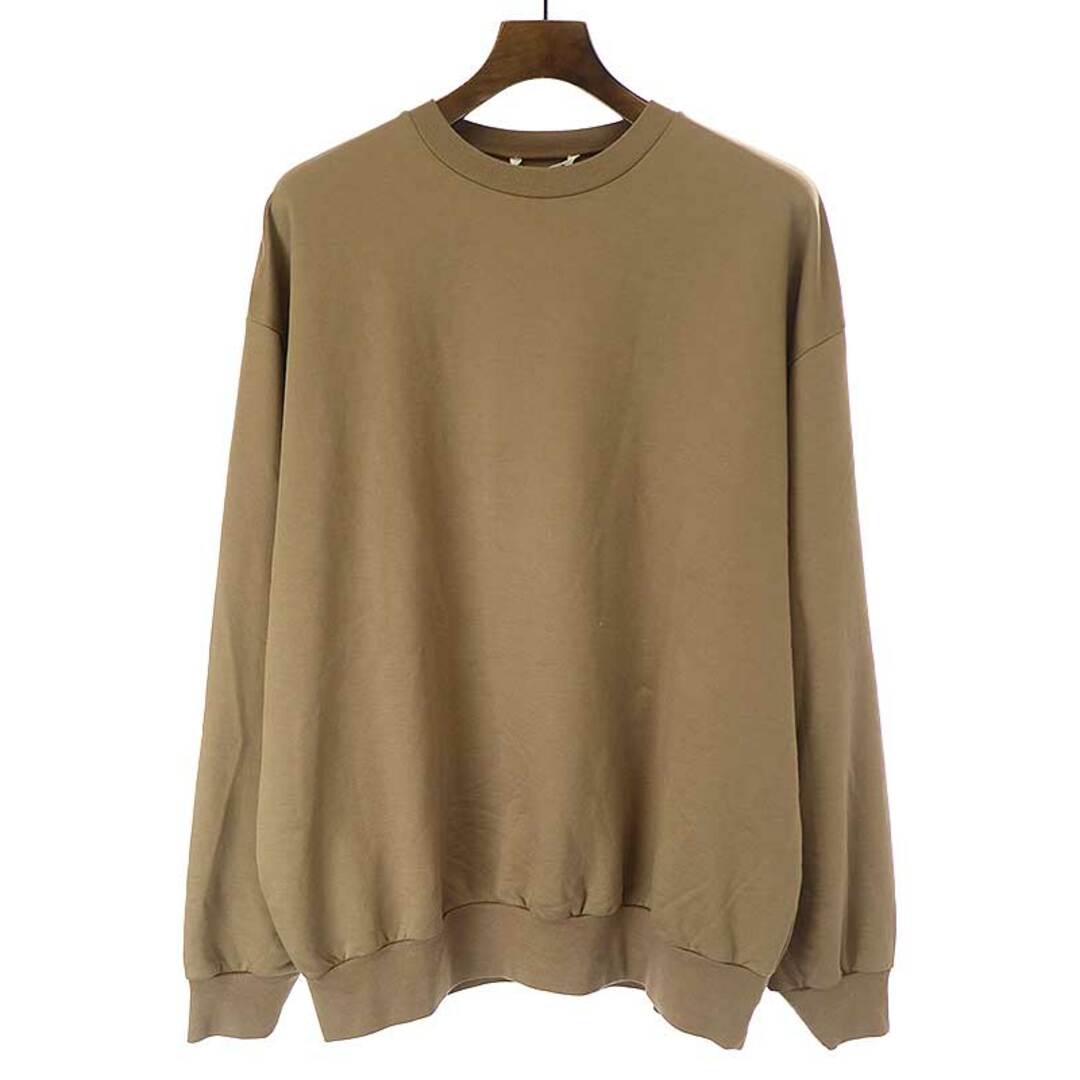 歯科医師 AURALEE オーラリー 22AW ELASTIC HIGH GAUGE SWEAT P/O