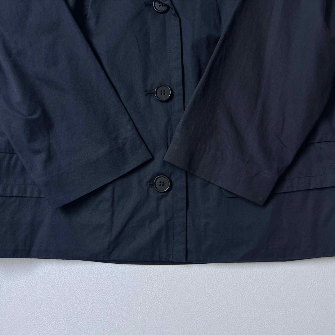 MARINI(マリーニ)のMARNI マルニ　テーラードジャケット　ショートコート　ブレザー　ネイビー レディースのジャケット/アウター(テーラードジャケット)の商品写真
