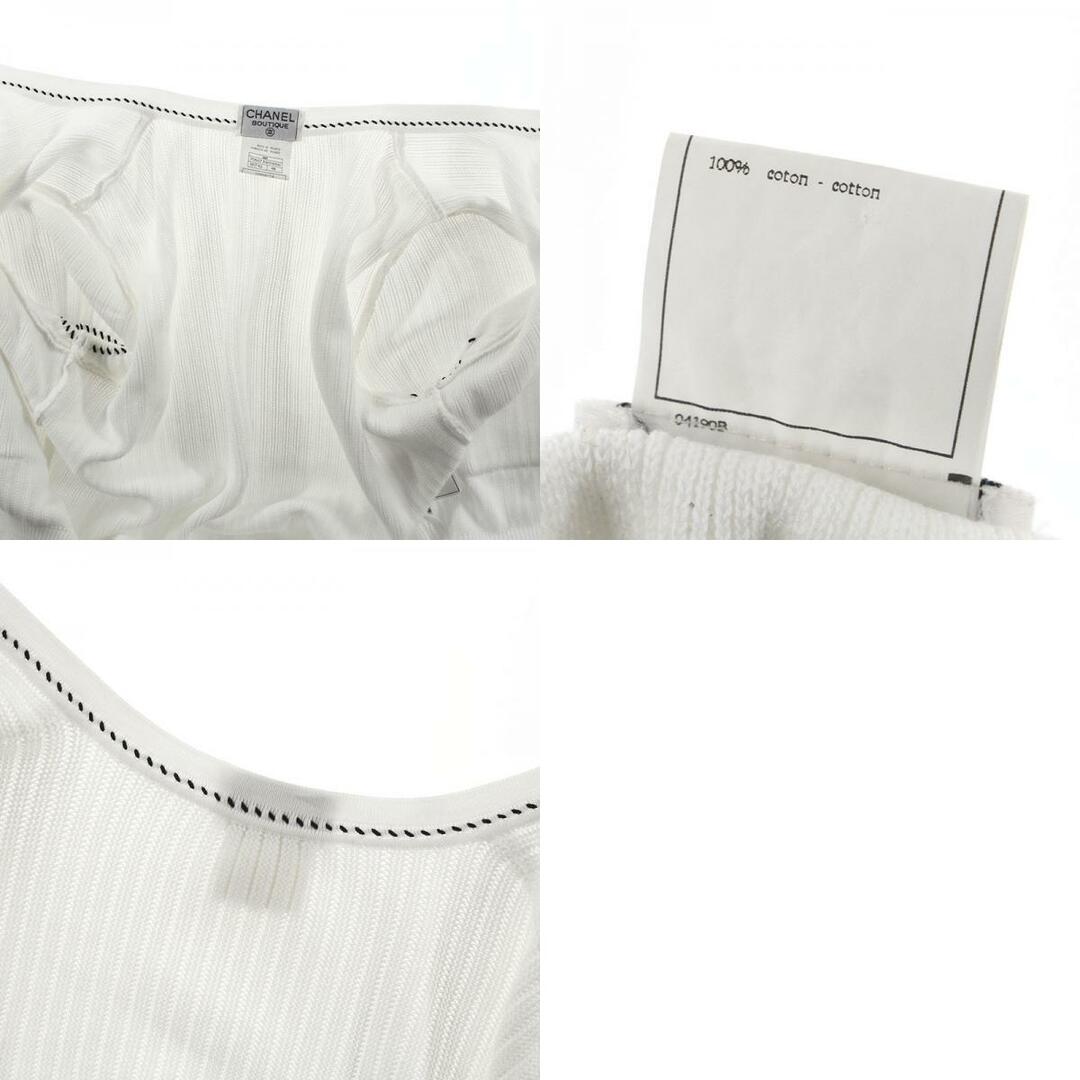 CHANEL(シャネル)のシャネル CHANEL ココボタン 半袖 カーディガン ニット レディースのトップス(ニット/セーター)の商品写真