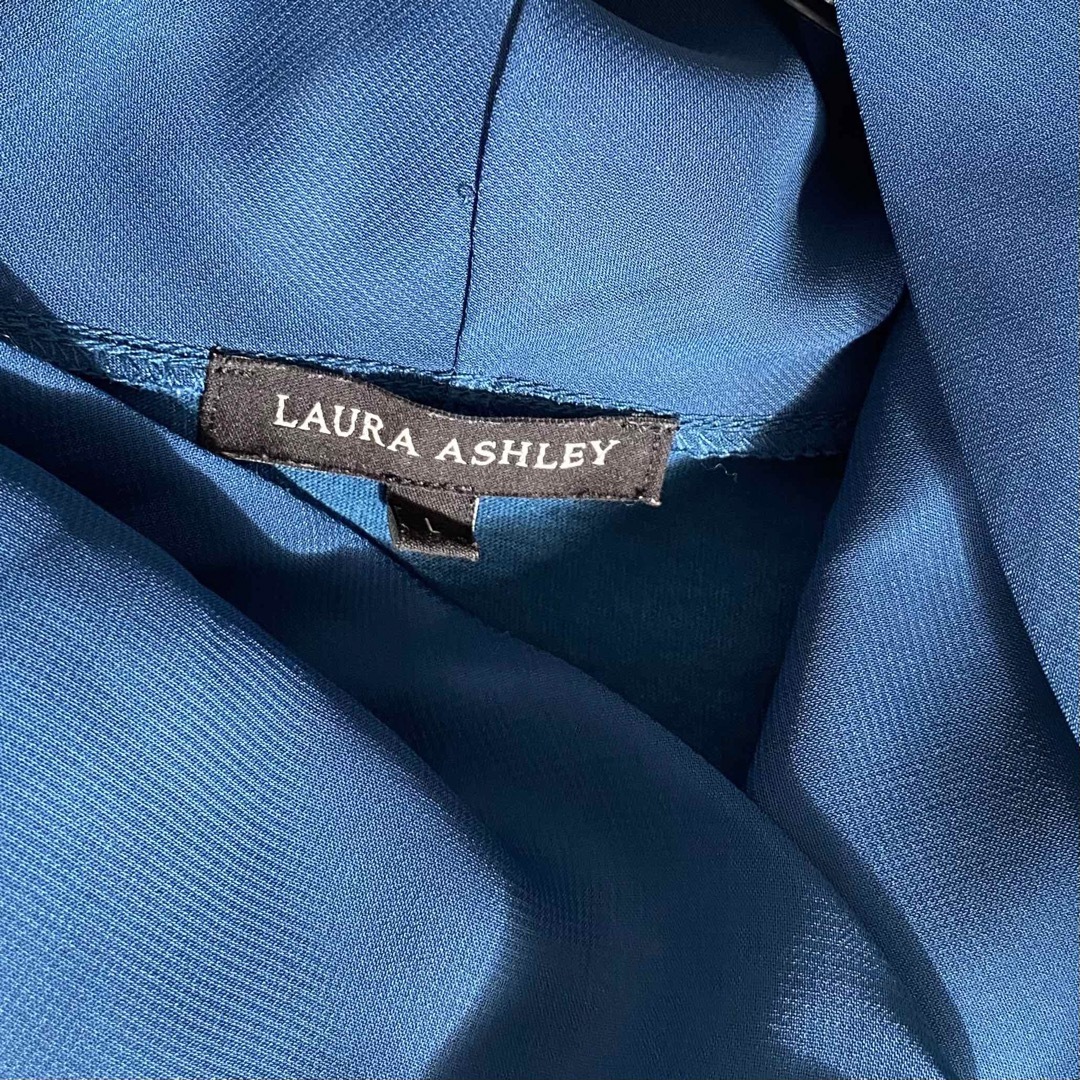 LAURA ASHLEY(ローラアシュレイ)のローラアシュレイ　シフォンドレープデザインカットソー レディースのトップス(カットソー(長袖/七分))の商品写真