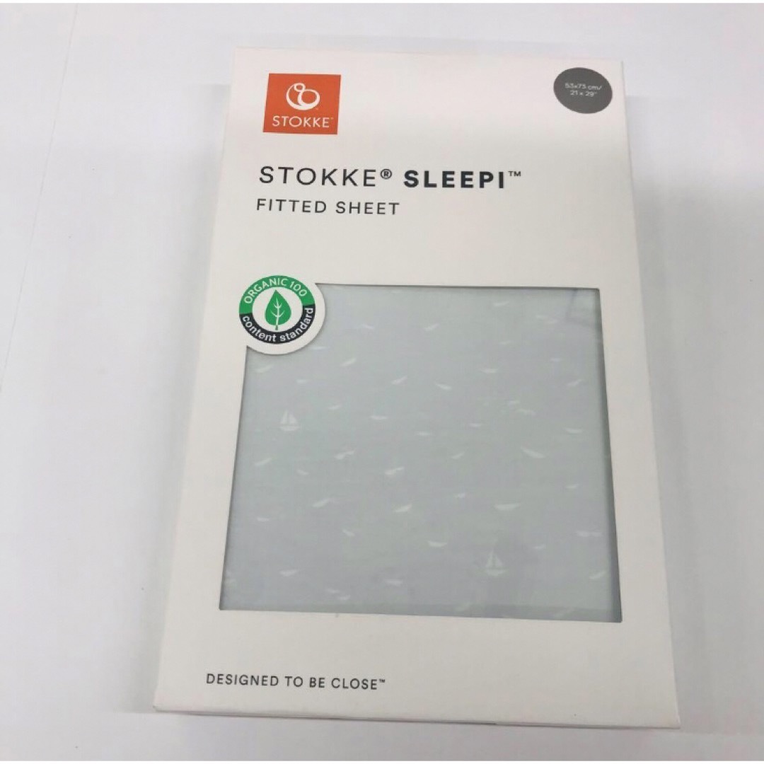 Stokke(ストッケ)のSTOKKE ストッケ スリーピー フィットシーツ　B131D キッズ/ベビー/マタニティの寝具/家具(シーツ/カバー)の商品写真