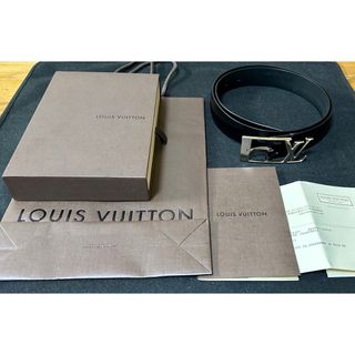 ルイヴィトン(LOUIS VUITTON)の【良品】ルイヴィトン サンチュール アナグラム ベルト(M9840V)85/34(ベルト)