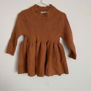 ザラキッズ(ZARA KIDS)のニットワンピース(ワンピース)