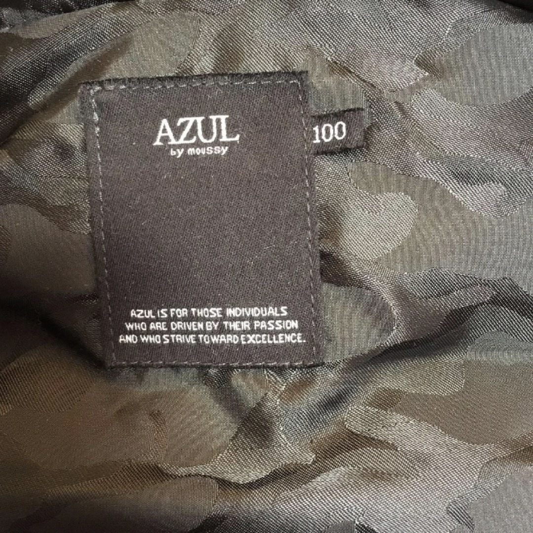 AZUL by moussy(アズールバイマウジー)のアズールバイマウジー  ダウンベスト　100 キッズ/ベビー/マタニティのキッズ服男の子用(90cm~)(ジャケット/上着)の商品写真