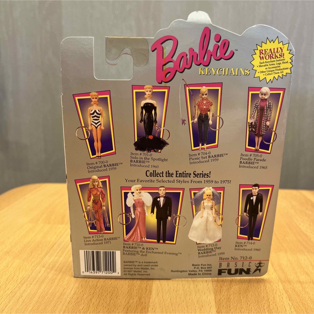 Barbie(バービー)の☆バービー☆キーチェーン エンタメ/ホビーのおもちゃ/ぬいぐるみ(キャラクターグッズ)の商品写真