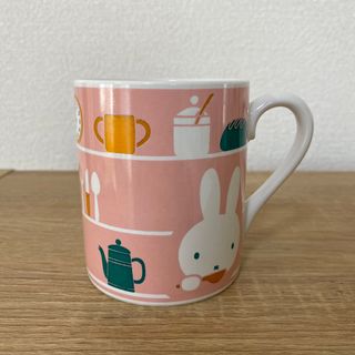 ミッフィー(miffy)の【miffy】ミッフィー　みっふぃー　きっちん　マグカップ　ピンク(グラス/カップ)