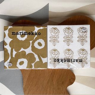 マリメッコ(marimekko)の新品 2点セット マリメッコ ヴィヒキルース ウニッコ ペーパーナプキン(テーブル用品)