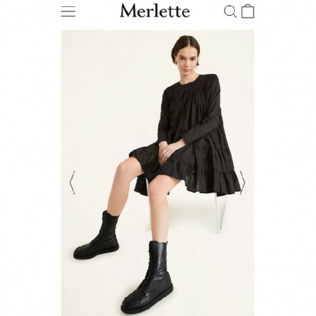 Merlette - 定番☆Merlette SOLMAN ワンピース ブラックxsの通販 by ...