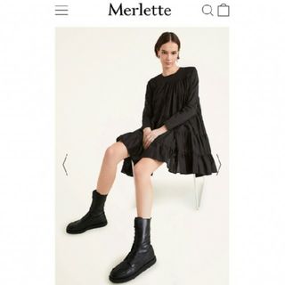 マーレット(Merlette)の定番☆Merlette  SOLMAN  ワンピース  ブラックxs(ロングワンピース/マキシワンピース)