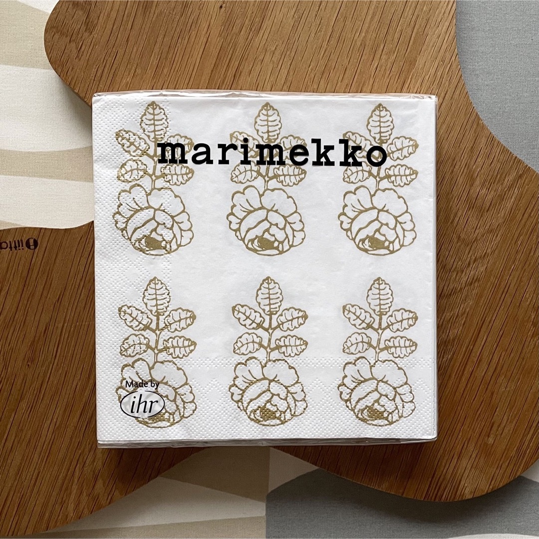 marimekko(マリメッコ)の新品 2点セット marimekko ヴィヒキルース ウニッコ ペーパーナプキン インテリア/住まい/日用品のキッチン/食器(テーブル用品)の商品写真