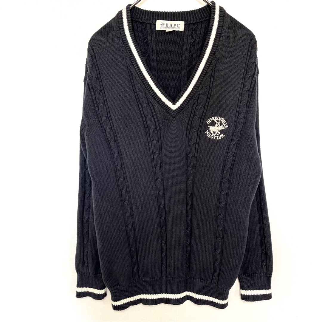 BEVERLY HILLS POLO CLUB（BHPC）(ビバリーヒルズポロクラブ)のBEVERLY HILLS POLO CLUB セーター 130 中学 学生 キッズ/ベビー/マタニティのキッズ服男の子用(90cm~)(ニット)の商品写真