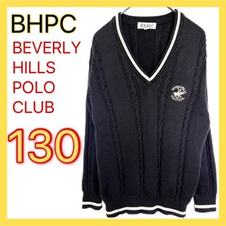 ビバリーヒルズポロクラブ(BEVERLY HILLS POLO CLUB（BHPC）)のBEVERLY HILLS POLO CLUB セーター 130 中学 学生(ニット)