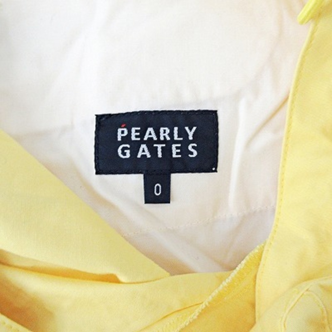 PEARLY GATES(パーリーゲイツ)のパーリーゲイツ PEARLY GATES ゴルフ パンツ カーゴ ウエア 黄色 レディースのパンツ(その他)の商品写真