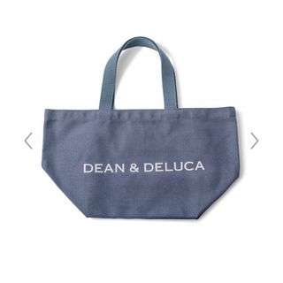 ディーンアンドデルーカ(DEAN & DELUCA)のDEAN & DELUCA　チャリティートートバッグ　ブルーグレー Sサイズ(トートバッグ)