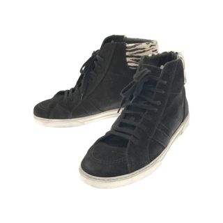 サンローランパリ   Patent Leather Hi Top Sneakers DO 471749 パテントハイカットスニーカー メンズ 42