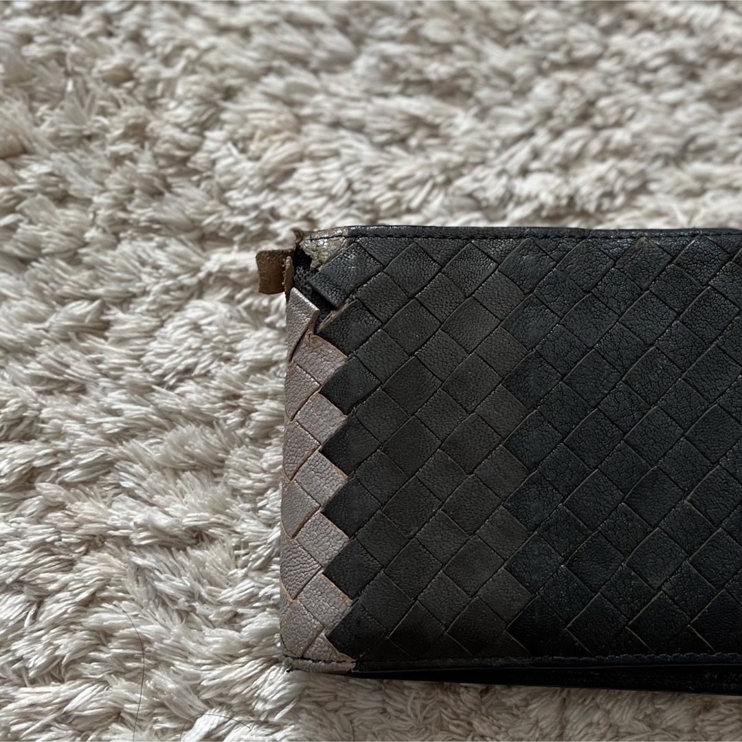 Bottega Veneta(ボッテガヴェネタ)のボッテガ二つ折財布　中古 メンズのファッション小物(折り財布)の商品写真