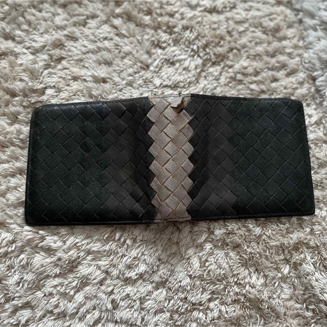 Bottega Veneta(ボッテガヴェネタ)のボッテガ二つ折財布　中古 メンズのファッション小物(折り財布)の商品写真