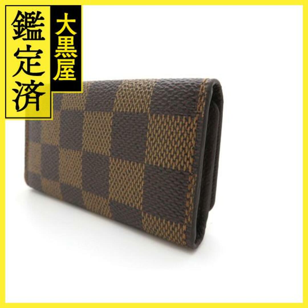 極美品 LOUIS VUITTON ルイヴィトン ミュルティクレ4 4連  エピ キーケース レザー パープル レディース